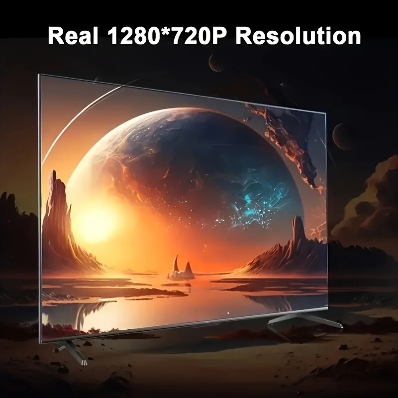 M300 MAX Android Gaming Projector with 720P Resolution 10000 Games 2 Joy Sticks LED Lamp WIFI Video Game Console HY300 M300 MAX - Image 5