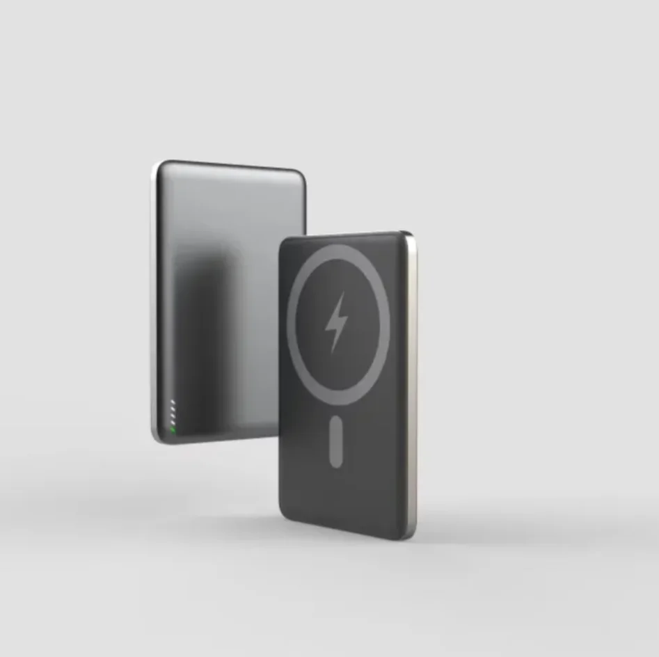 10000 Mah Aluminum Alloy 15w Fast Charging Wireless Charger Power Bank Station