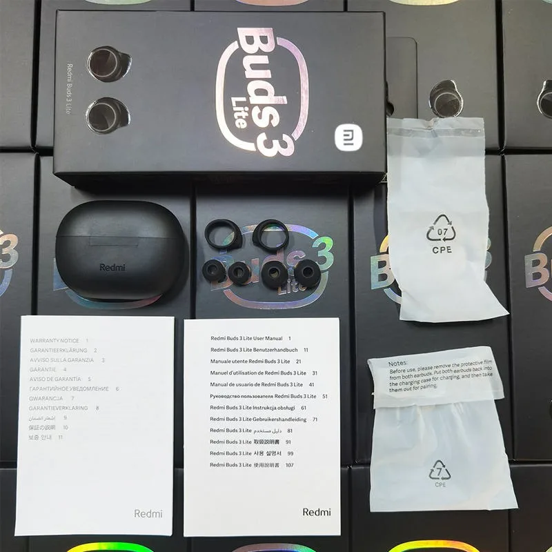 xiaomi Redmi Buds 3 Lite Audifonos Mi Airdots 2 Earbuds Bt Tws 4 Pro Airbuds True Wireless Basic Auriculares Earphones Headphone - Image 5