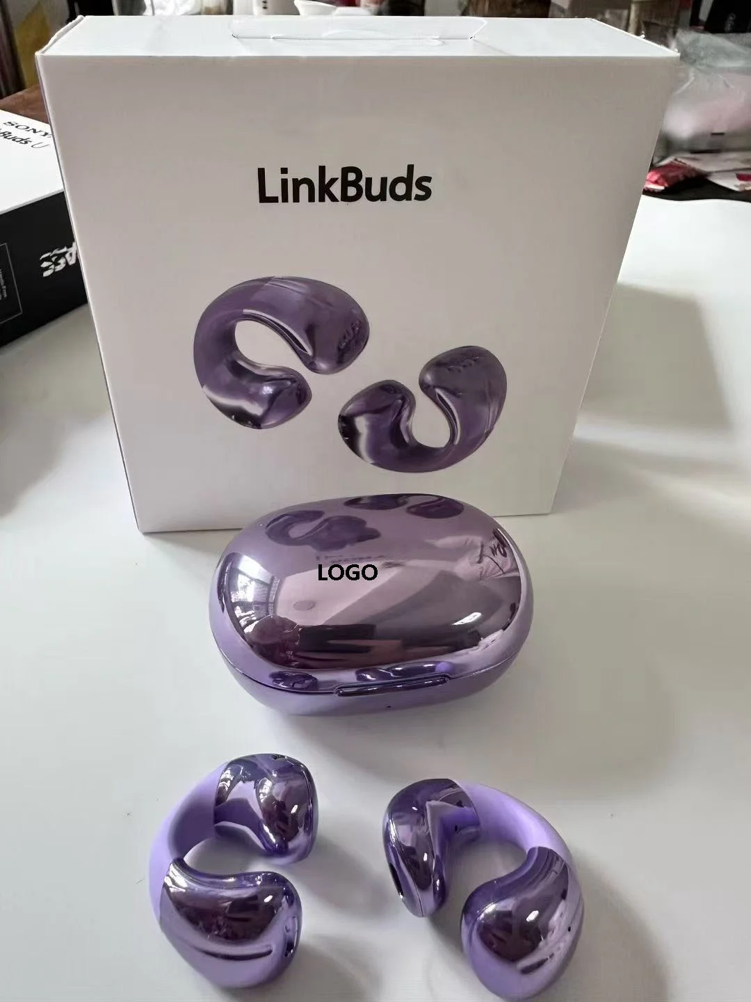 Sony LinkBuds U Over-Ear ANC Noise Canceling Sport Earbuds - Image 3