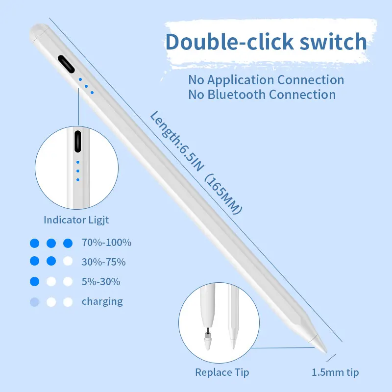 Smart Universal Magnetic Stylus Pen For Android Abs iOS Device - Image 3