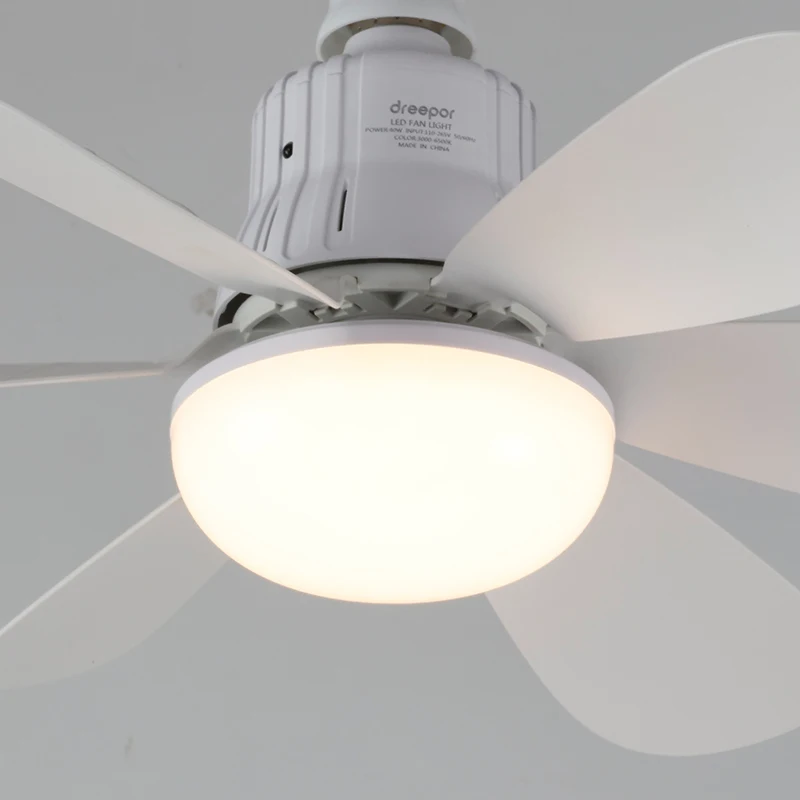 Mini Intelligent Remote Control Ceiling Fan with LED Light - Image 4