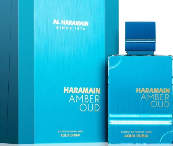 Al Haramain Amber Oud Aqua Dubai Extrait De Parfum Spray For Unisex