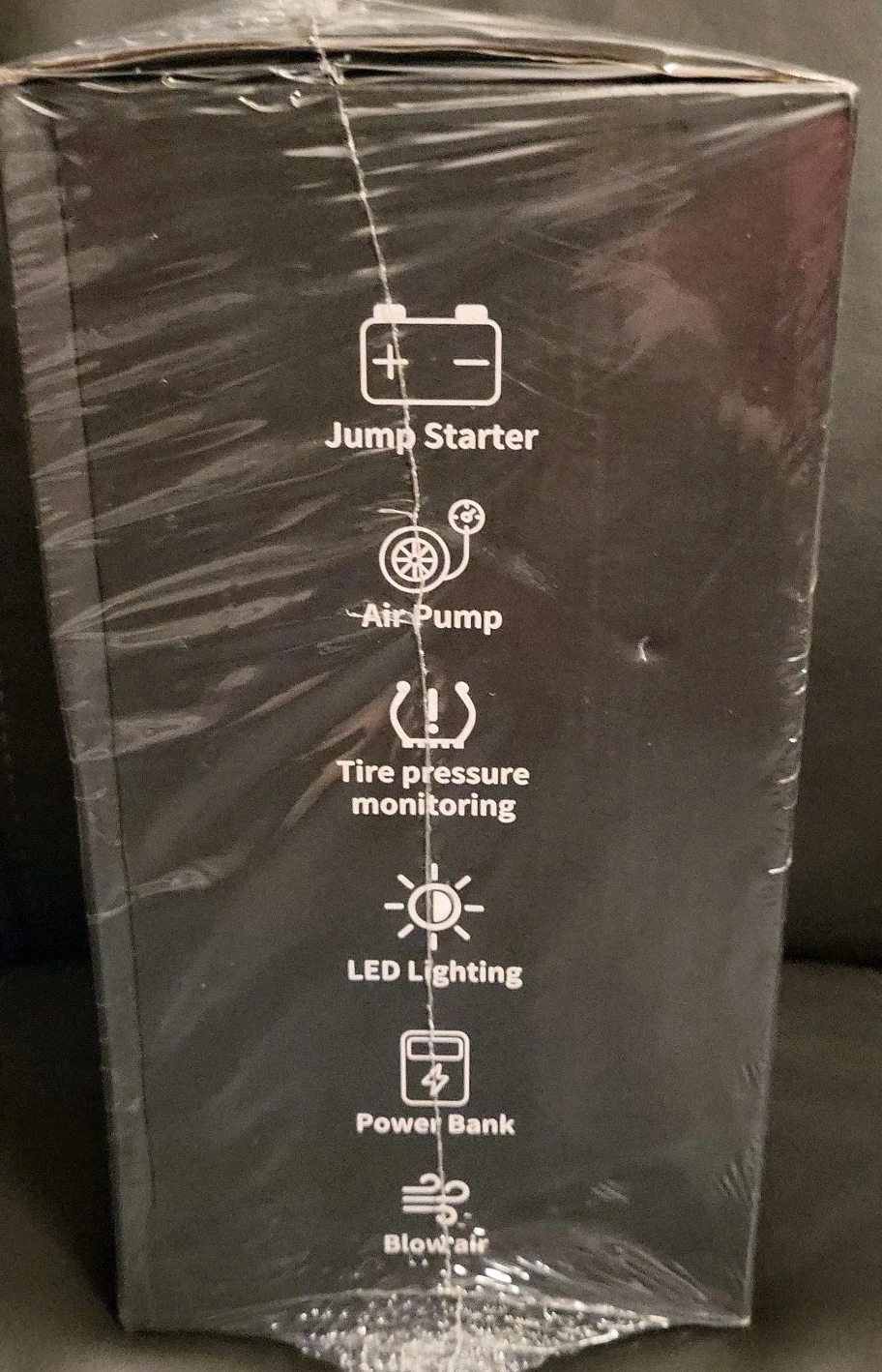 5000Amp 5in1 Jump Starter With Air Pump, Power Bank, & Blower Model QS213 - Image 2